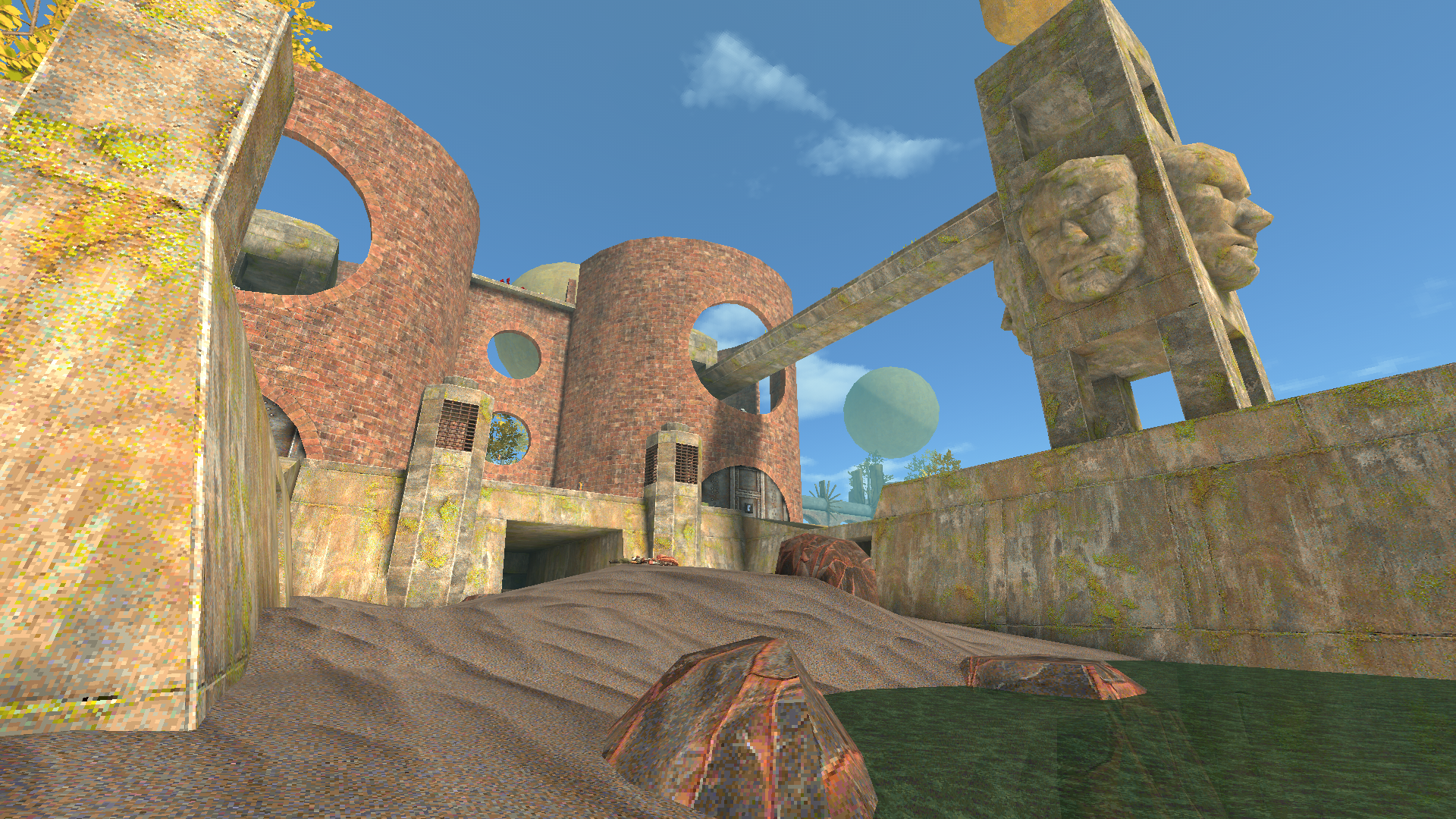 general view of the island